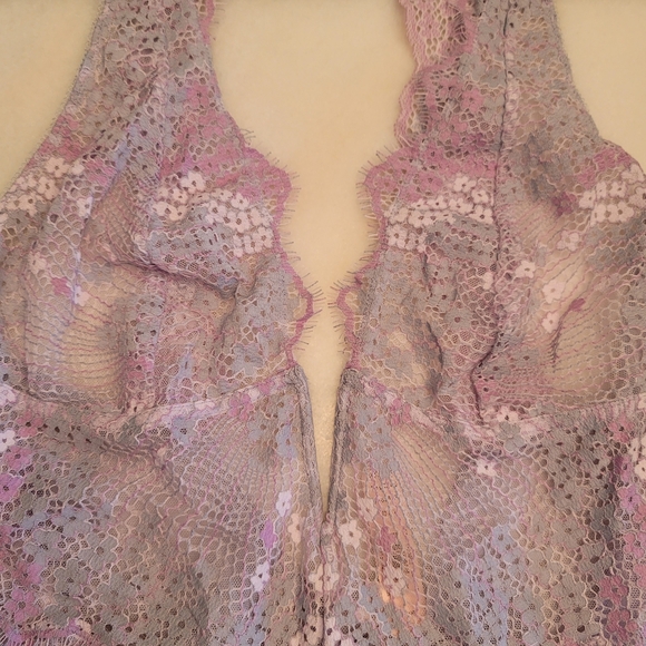 NWT Dream Angels Victoria Secret Lace Teddy Sz L - Picture 2 of 12